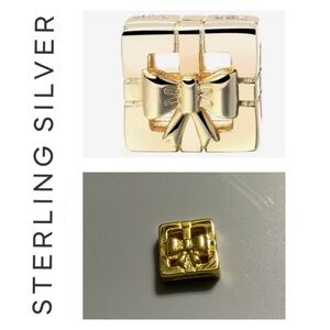 🐘🐘💓 14K Gold Plated Reflexion Gift Box Charm